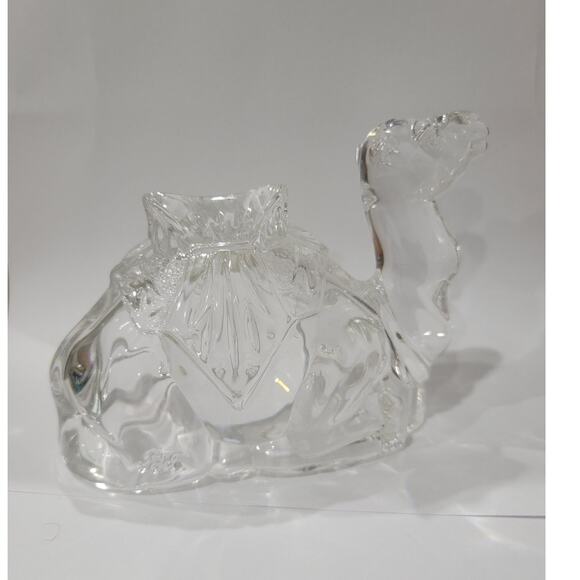 Vintage Princess House Lead Crystal Camel‎ Figurine Nativity Replacement - Picture 5 of 9
